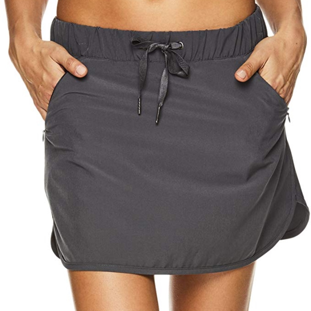 Nicole Miller Zippy Activewear Skirt | Black | Size Small | NWT